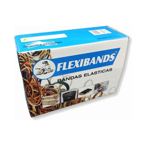 Bandas Elasticas Flexi Bands 500grs Cortas 40mm