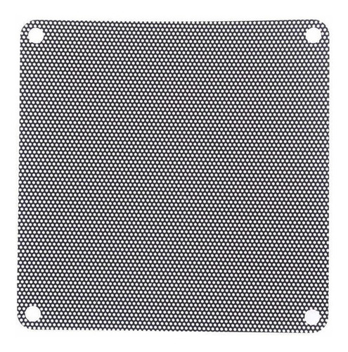 Filtro De Polvo Pc 140mm Mesh Grill Paquete Con 15 Piezas Negro