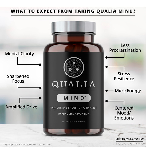 Qualia Mind Premium Maxima Concentración Recuperar Memoria