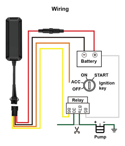 Localizador Gps Mv710g 4g Corte De Corriente Remoto + App