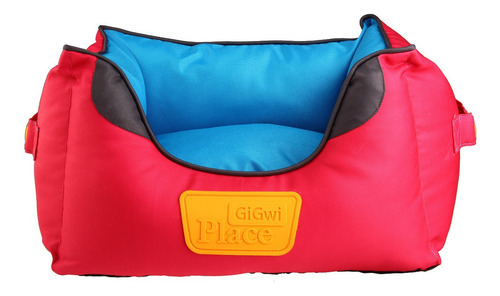 Cama Perro Gato Gigwi Place Rojo/azul Medium / Mifielmascot