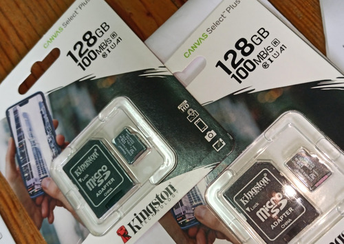 Memoria Micro Sd Kingston 128 Gb Canvas Select Plus A1