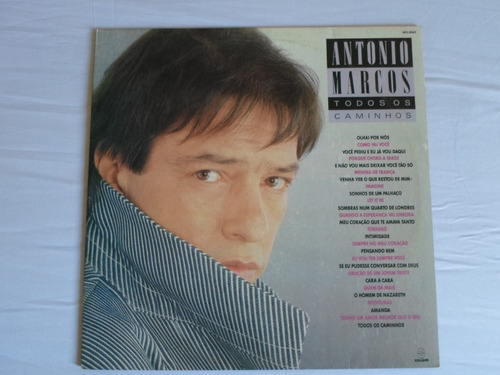 Lp- Antonio Marcos - Todos Os Caminhos (1988)