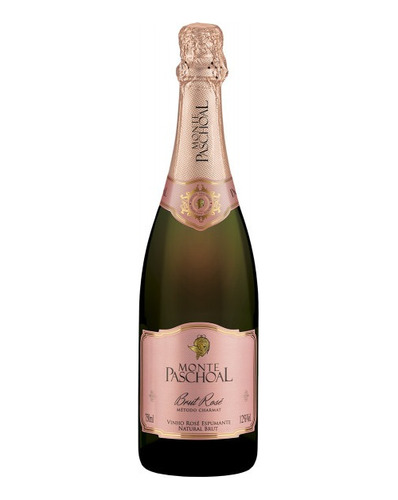 Espumante Brasileiro Monte Paschoal Brut Rosé 750ml