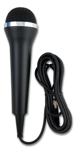 P Micrófono Universal Con Cable Usb Para Karaoke Switch Wii