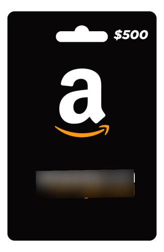 Tarjeta De Regalo Electrónica Amazon $500
