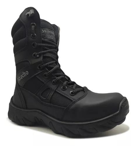 Bota Militar Táctica para Mujer Negra – Workland