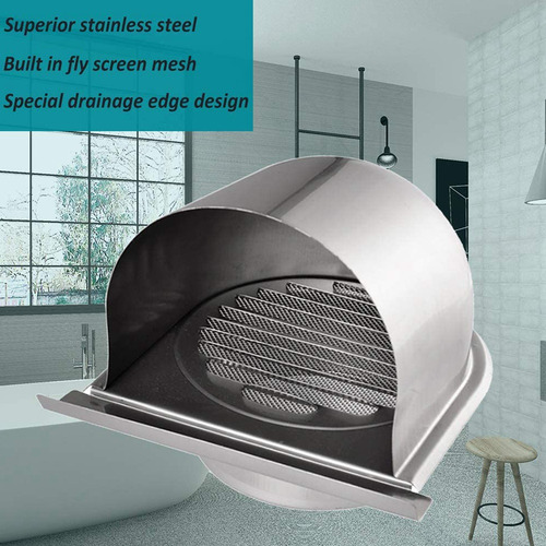 Capucha De Ventilación De Acero Inoxidable Impermeable J36 P