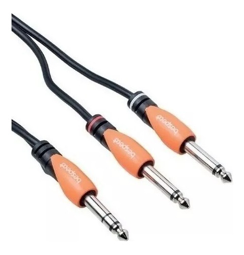 Cable Plug Estereo A 2 Plug Mono 5mt Bespeco Slys2j500