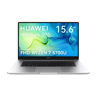 Laptop Huawei Matebook D15 Ryzen 7 16gb + 512ssd W11 Plata Color Gris