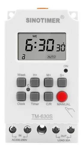 Tm-613 Control Power Timer Switch, Digital LCD Power Programmable Timer Time  Sw