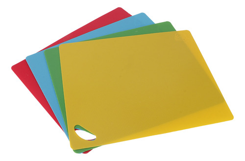 Tabla De Cortar Alimentos, 4 Piezas, Polipropileno, Flexible