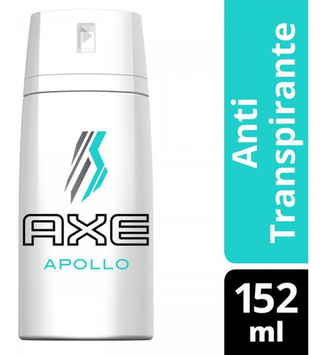 Axe Apollo Antitranspirante Seco 152ml Unilevercp