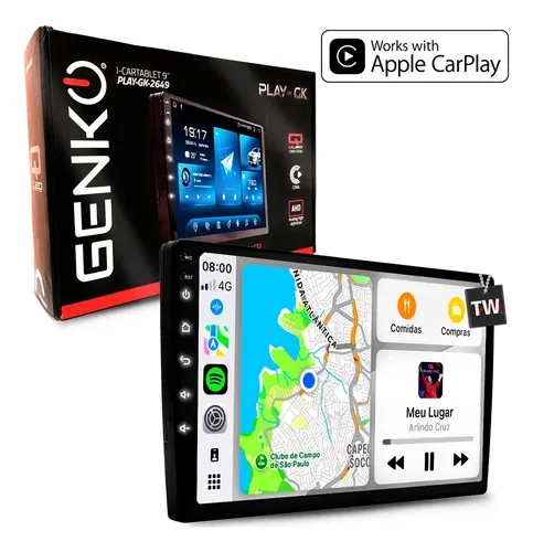 Central Multimídia 64gb Saveiro Cross G7 2016-2022 Completo