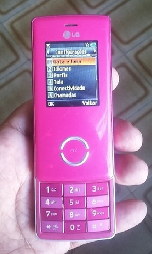 Celular LG Chocolight Mg280 Rosa Pink - Desbloqueado.