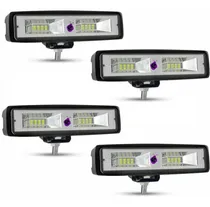 Comprar Caja X 4 Faros Proyectores Reflectores Led 12v 50w Luz Flood