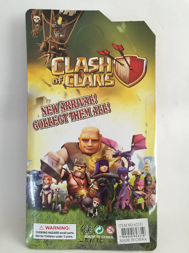 Kit Com 5 Bonecos Clash Of Clans - Action Figure