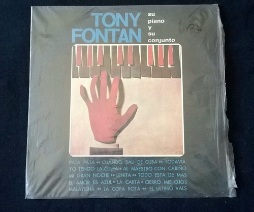 Lp Tony Fontan Su Piano Y Su Conjunto