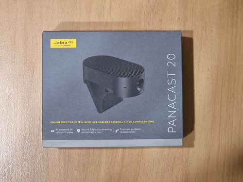 Cámara Web Jabra Panacast 20 4k 90° Sin Uso