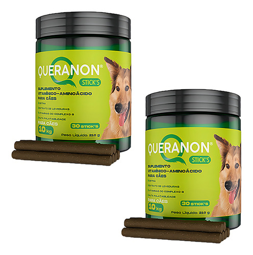 Suplemento Em Stick Avert Queranon Sticks Com Vitaminas Para Cão Todas As Idades
