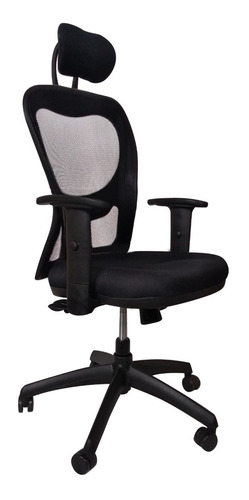 Sillón Ejecutivo Ergonomico Oficina Citiz C/ Apoyo Lumbar C/cabezal, Excelente Tapizado,mecanismo Synchron