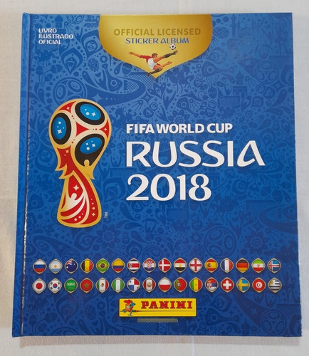 #q Album Fifa World Cup Rusia 2018 T.dura Vacio Brasil