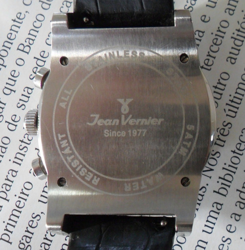 Relogio Jean Vernier Cronografo Quartz - Originalissimo !!!!