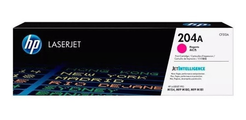 Toner Hp Original 204a Magenta M180nw Cf513a