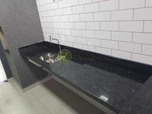 Imagem 12 de 28 de Venda: Casa Nova Toda Em Porcelanato De 03 Dormitórios No Jardim Solange - Ca00925