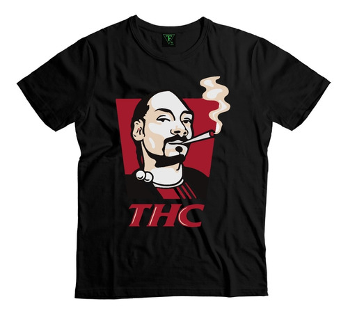 Polera Snoop Dogg Thc Weed 420 Rap Xxl Xxxl Algodón Unisex