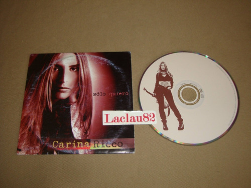 Carina Ricco Solo Quiero 1997 Emi Cd Promo 2 Tracks