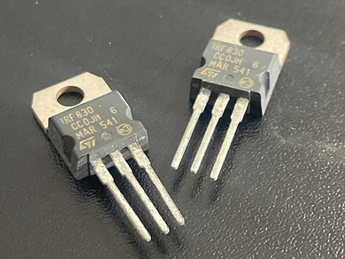 Irf830 Transistor Mosfet Npn 500v 4,5amp To220 Kit C/10pcs