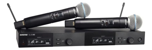 Shure Slxd24d-b58 Sistema Inalámbrico Doble Micrófono Beta58