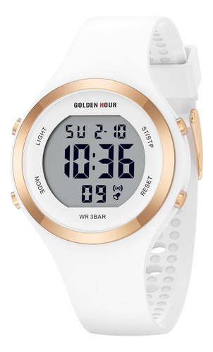 Golden Hour Reloj Deportivo Resistente Al Agua Con Cronógraf