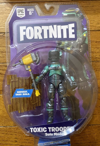 Lote 3 Figuras Fortnite - Calamity, Dark Bomber Y Toxic Troo (Usado)