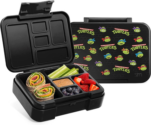 Lonchera Tortugas Ninja Tmnt Contenedor Fiambrera Bento Niño