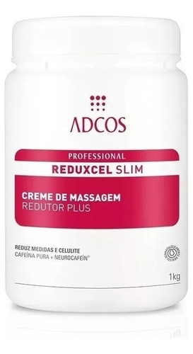 Reduxcel Slim Creme De Massagem Redutor Plus 1kg - Adcos