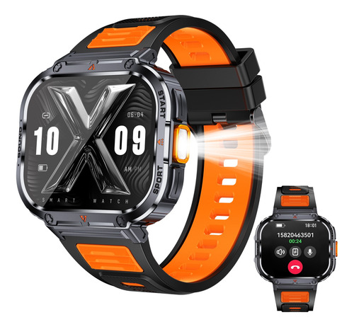 Smartwatch Hombres Relojes Inteligente Llamada Bluetooth