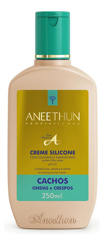 Aneethun Cachos Creme De Silicone Linha A 250ml Home Care