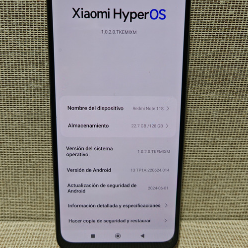 Xiaomi Redmi Note 11s Dual Sim Liberado , 6gb Ram Y 128gb Azul