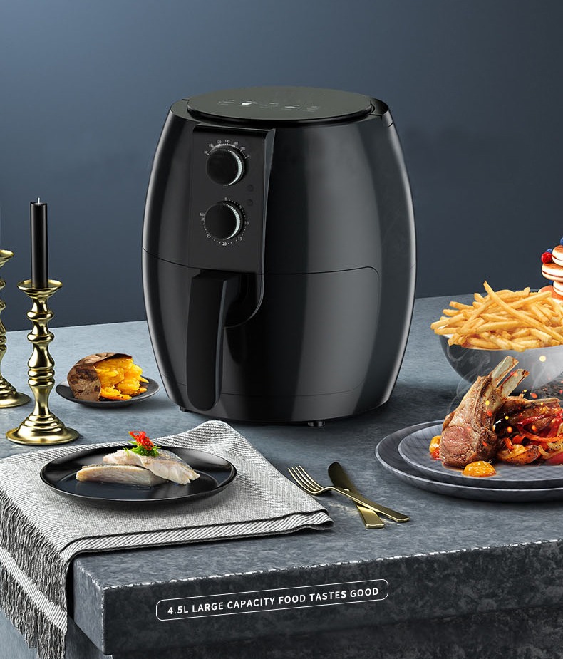 Freidora De Aire Multifuncional De 4,5 L, Saludable, Mercado Libre