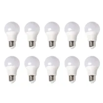 Comprar Pack 10 Unidades Lamparas 15 Watt Fria Led Bajo Consumo Leds