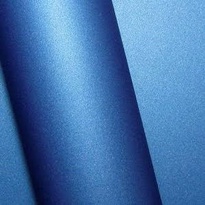 Adesivo Jateado Blue Metalic P/ Envelopamento50cm X 1.38mt