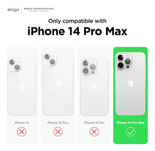 Funda Para iPhone 14 Pro Max Color Azul Claro De Silicona