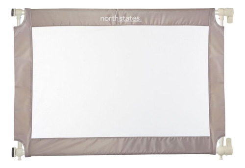 Northstates Portable Traveler Gate, Color Gris