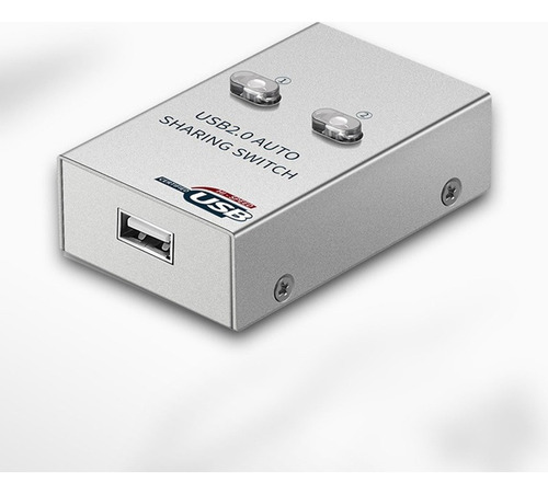 A Divisor De Conmutador De Compartidor De Impresora Usb Uno