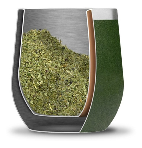 Imagen 3 de 6 de Vaso Térmico Waterdog Copon Mate 240cc Acero Inox Con Tapa