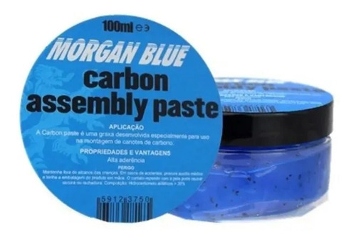 Graxa Para Montagem Peças De Carbono Morgan Blue 100cc
