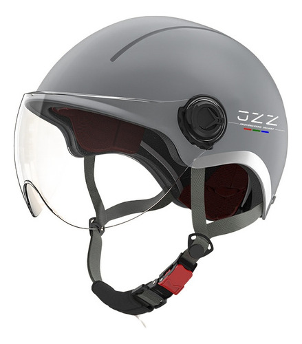 Casco A Batería Para Moto, Medio Casco, Ligero, Unisex