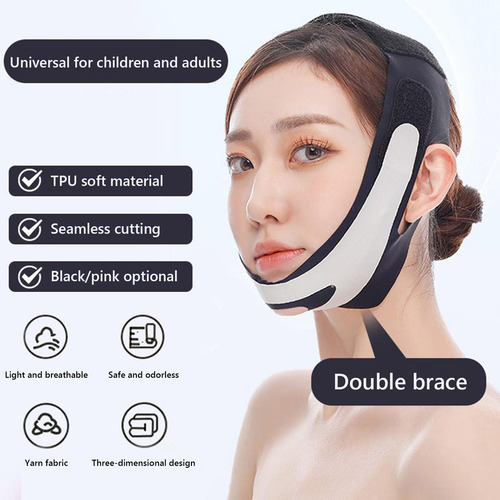 Double Chin Mask V Line Face Chin Lifting Strap Jaw Exercise